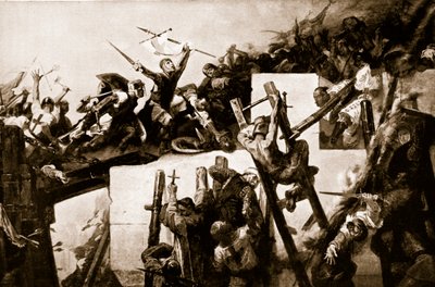 Godfrey de Bouillon at the Siege of Jerusalem by Charles Verlat